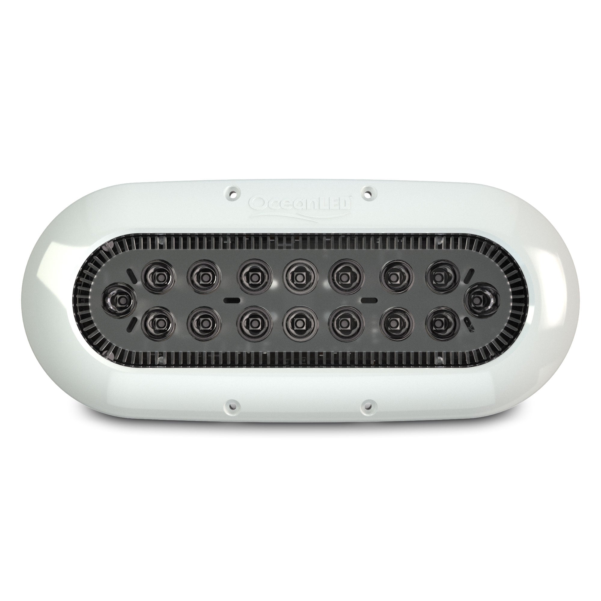Ocean LED - X-SERIES X16 Underwater Light - With Isolating Mounting Kit, 9-32V DC, IP69K, Circular Beam, Up to 4500 Fixture Lumens — Quality Boat Parts