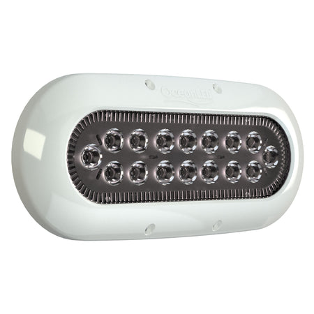 Ocean LED - X-SERIES X16 Underwater Light - With Isolating Mounting Kit, 9-32V DC, IP69K, Circular Beam, Up to 4500 Fixture Lumens — Quality Boat Parts