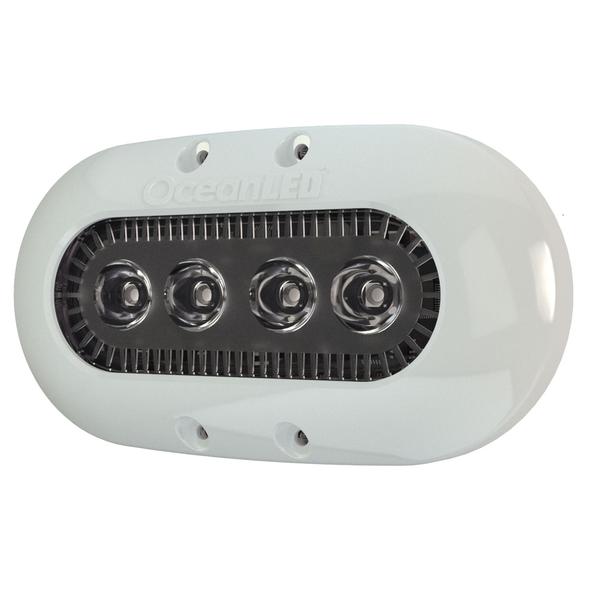 Ocean LED - X-SERIES X4 Underwater Light - With Isolating Mounting Kit, 9-32V, IP69K, Circular Beam Angle, Up to 1150 Fixture Lumens — Quality Boat Parts