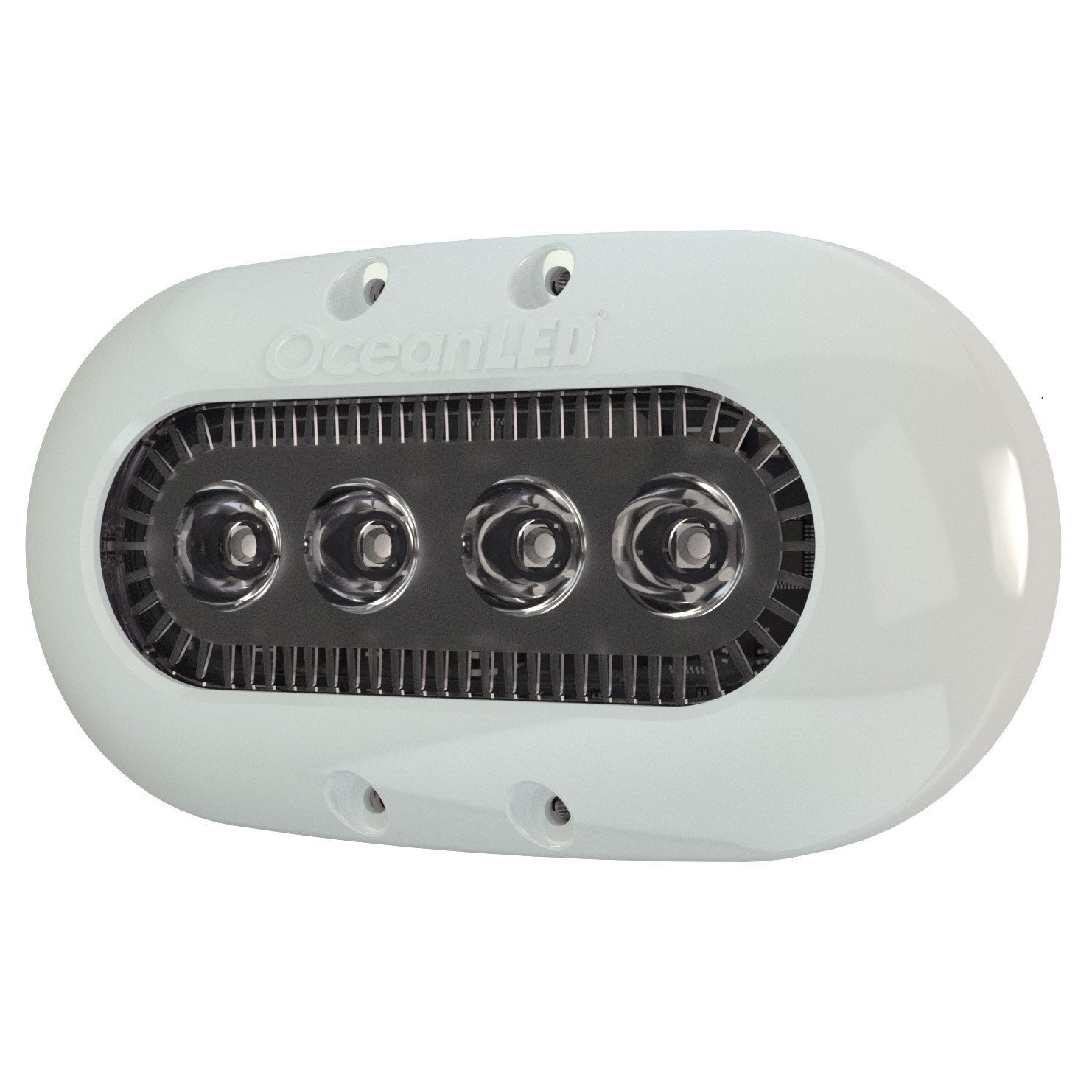 Ocean LED - X-SERIES X4 Underwater Light - With Isolating Mounting Kit, 9-32V, IP69K, Circular Beam Angle, Up to 1150 Fixture Lumens — Quality Boat Parts