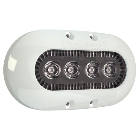 Ocean LED - X-SERIES X4 Underwater Light - With Isolating Mounting Kit, 9-32V, IP69K, Circular Beam Angle, Up to 1150 Fixture Lumens — Quality Boat Parts
