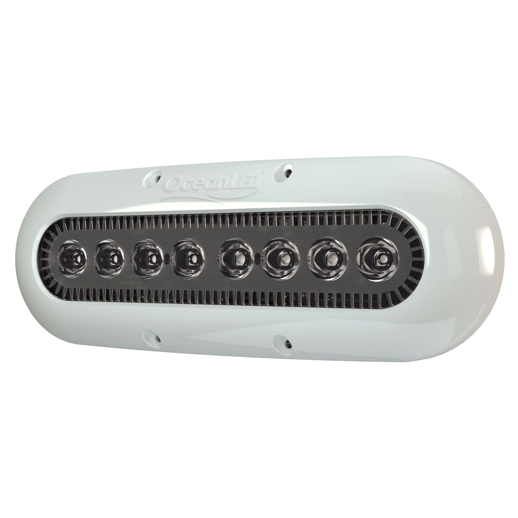 Ocean LED - X-SERIES X8 Underwater Light - With Isolating Mounting Kit, 9-32V DC, IP69K, Circular Beam, Up to 2300 Fixture Lumens — Quality Boat Parts