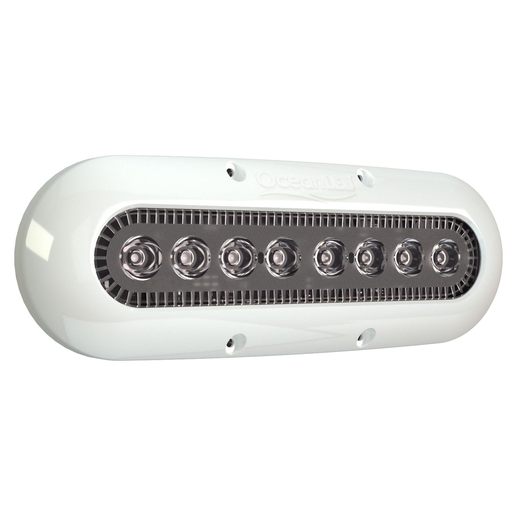 Ocean LED - X-SERIES X8 Underwater Light - With Isolating Mounting Kit, 9-32V DC, IP69K, Circular Beam, Up to 2300 Fixture Lumens — Quality Boat Parts