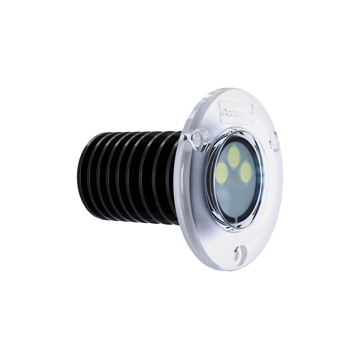 Ocean LED - Discover D3 Underwater Light - Flush Mount, Anodised Aluminium, White — Quality Boat Parts