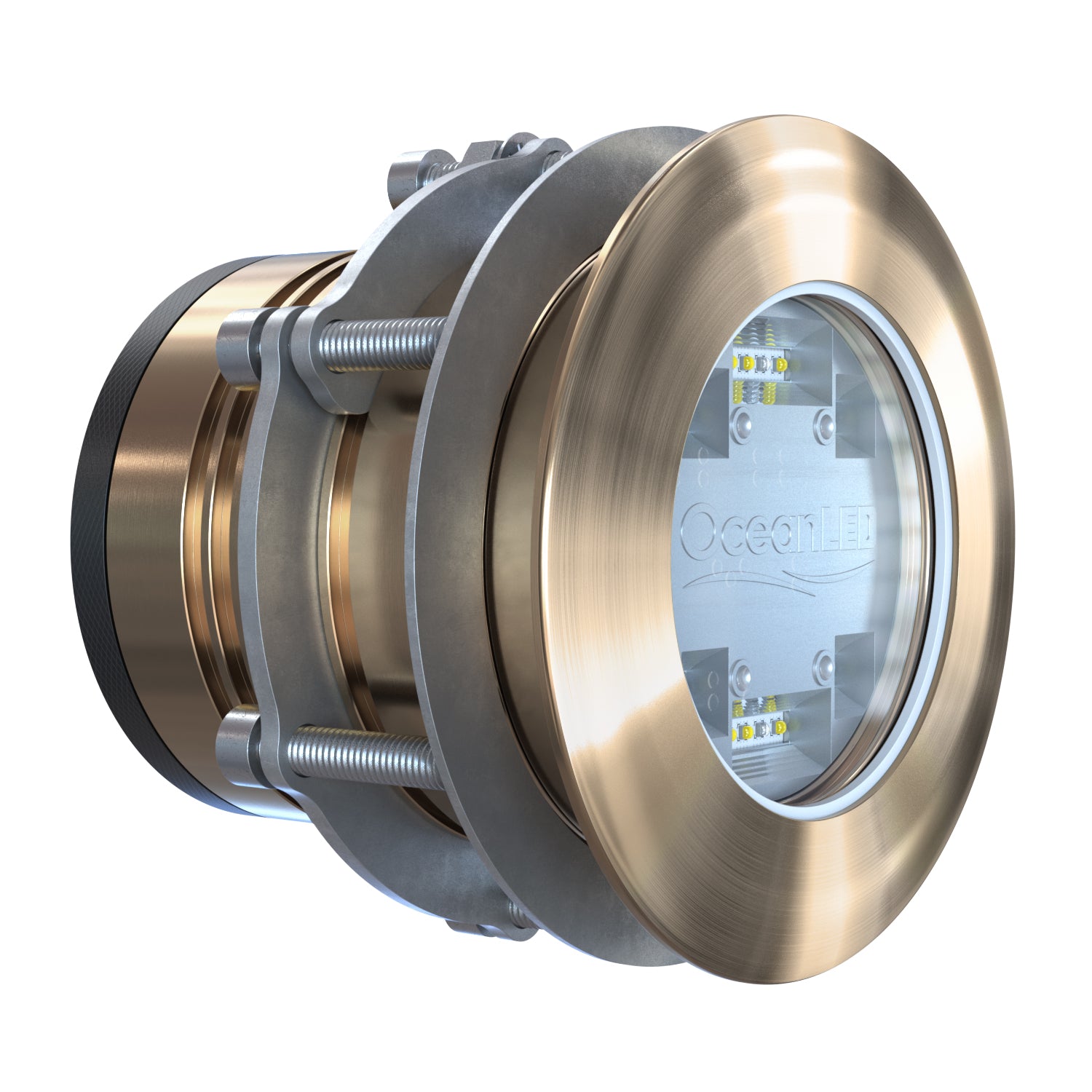 Ocean LED - Explore XFM E3 Underwater Light - Aluminium Bronze, IP69K — Quality Boat Parts