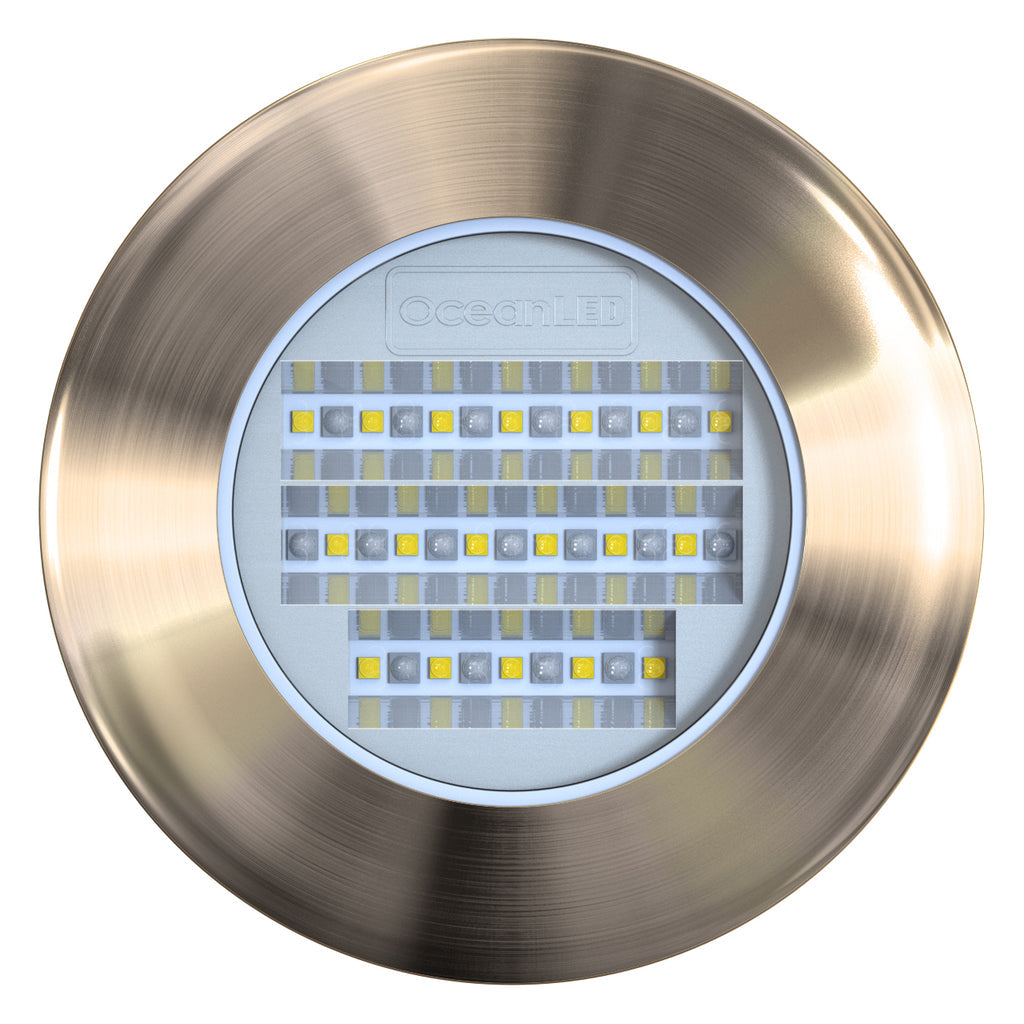 Ocean LED - Explore XFM E6 Single Color Underwater Light - Aluminium Bronze, IP69K — Quality Boat Parts