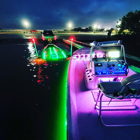Plash - Waterproof Flexible Light Strip - IP68, 12V, RGB, 7.5ft (FLS-RGB-68-7.5FT) — Quality Boat Parts
