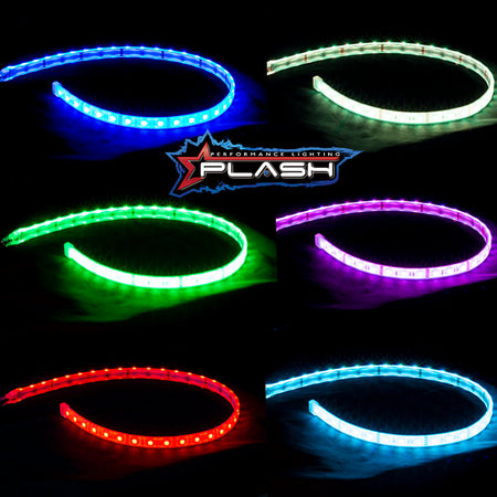 Plash - Waterproof Flexible Light Strip - IP68, 12V, RGB, 9ft (FLS-RGB-68-9FT) — Quality Boat Parts