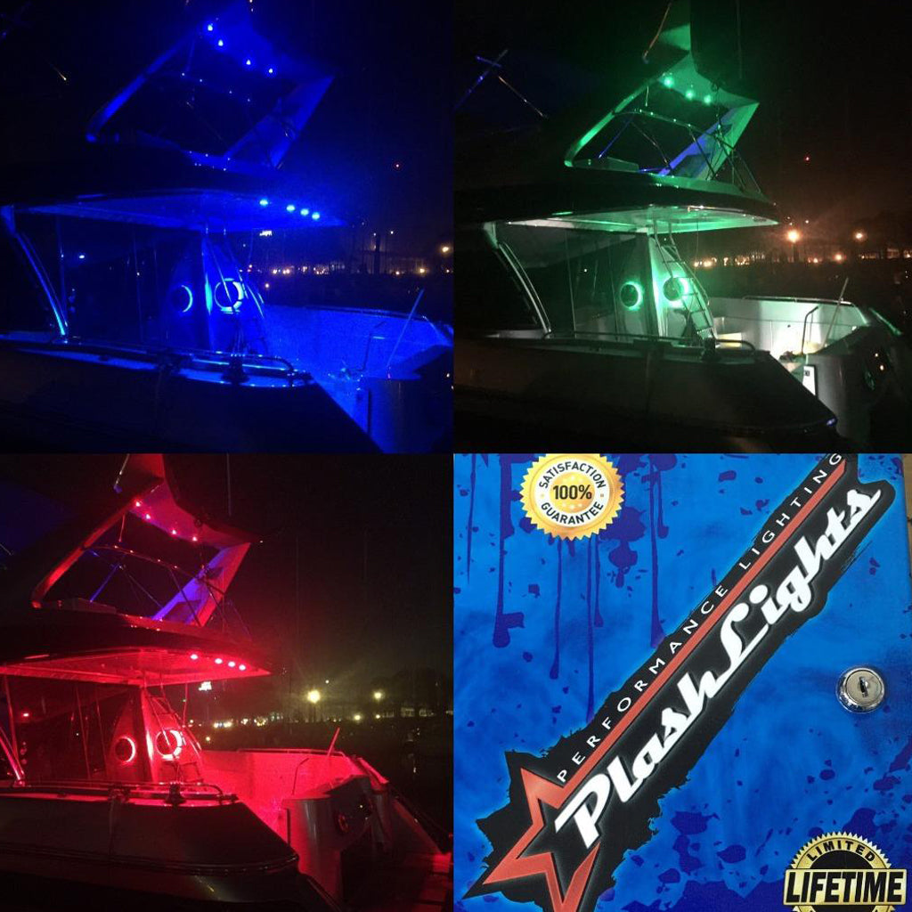 Plash - Waterproof Flexible Light Strip - IP68, 12V, RGB, 9ft (FLS-RGB-68-9FT) — Quality Boat Parts
