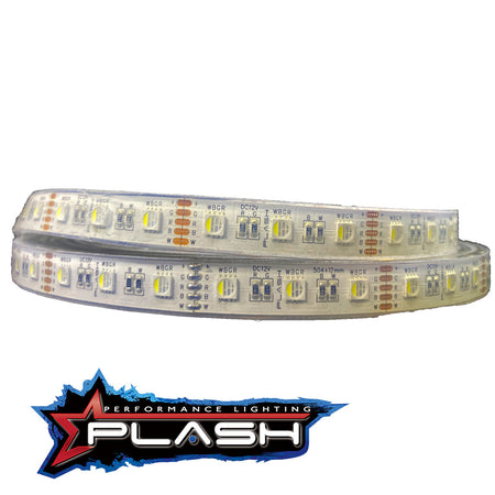 Plash - Waterproof Flexible Light Strip - IP68, 12V, RGBW, 24ft (FLS-RGBW-68-24FT) — Quality Boat Parts