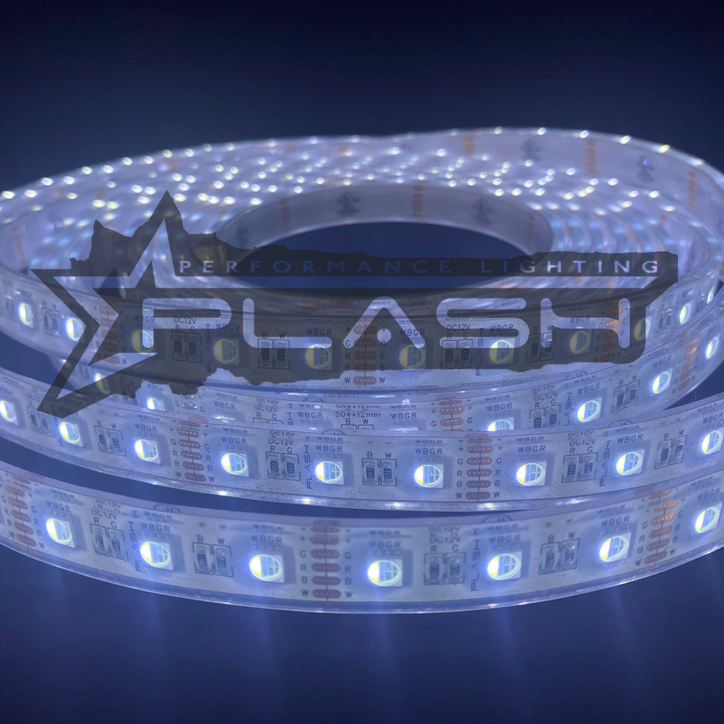 Plash - Waterproof Flexible Light Strip - IP68, 12V, RGBW, 2ft (FLS-RGBW-68-2FT) — Quality Boat Parts