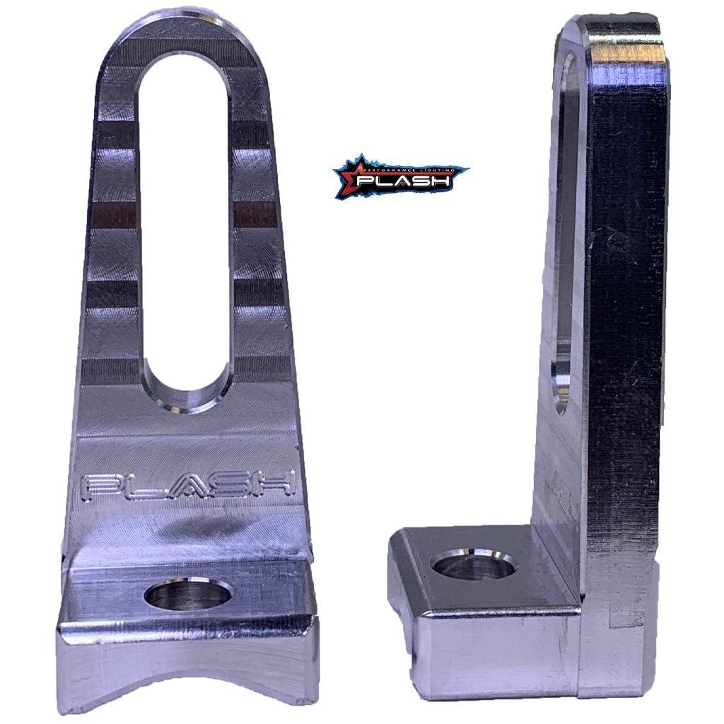 Plash - Billet Aluminum Light Bar "L" Mount - 0.375" Slot, Pair — Quality Boat Parts