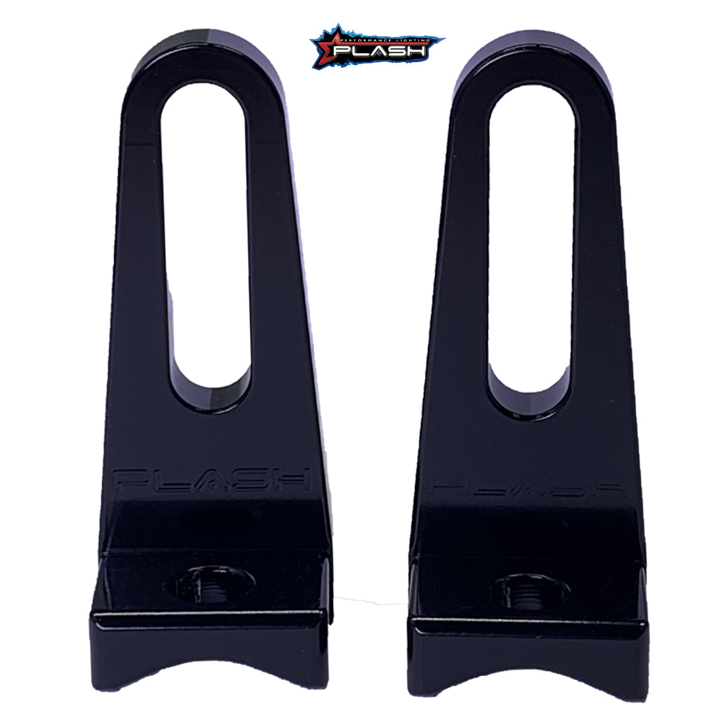 Plash - Billet Aluminum Light Bar "L" Mount - 0.375" Slot, Pair — Quality Boat Parts