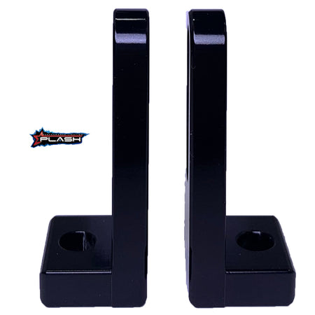 Plash - Billet Aluminum Light Bar "L" Mount - 0.375" Slot, Pair — Quality Boat Parts