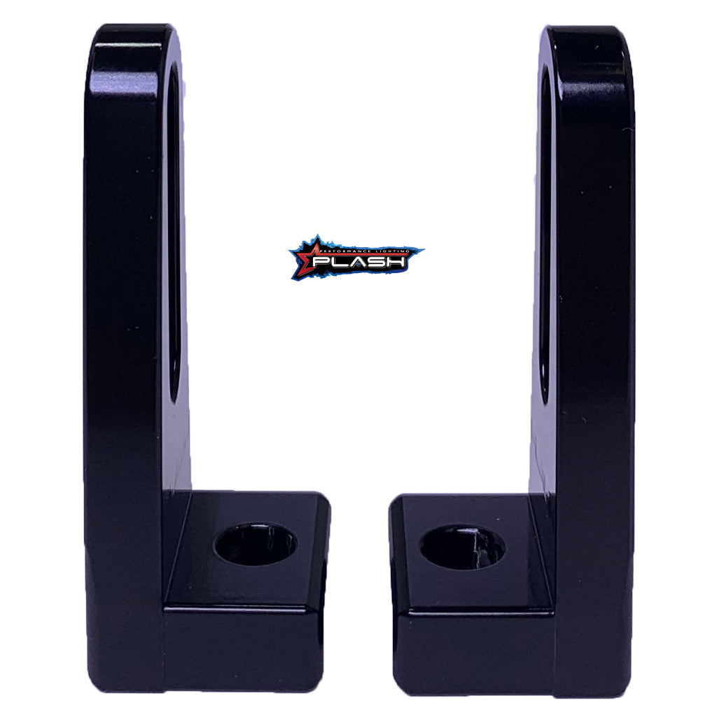 Plash - Billet Aluminum Light Bar "L" Mount - 0.375" Slot, Pair — Quality Boat Parts