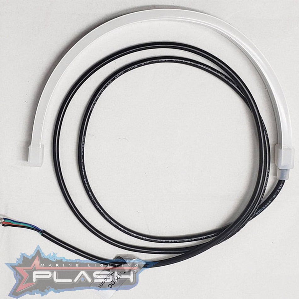 Plash - LED Neon Flex - 12V, RGB, 10 inch, 2.5W, 500lm, 3ft, IP67 (LG08S0612-RGB) — Quality Boat Parts