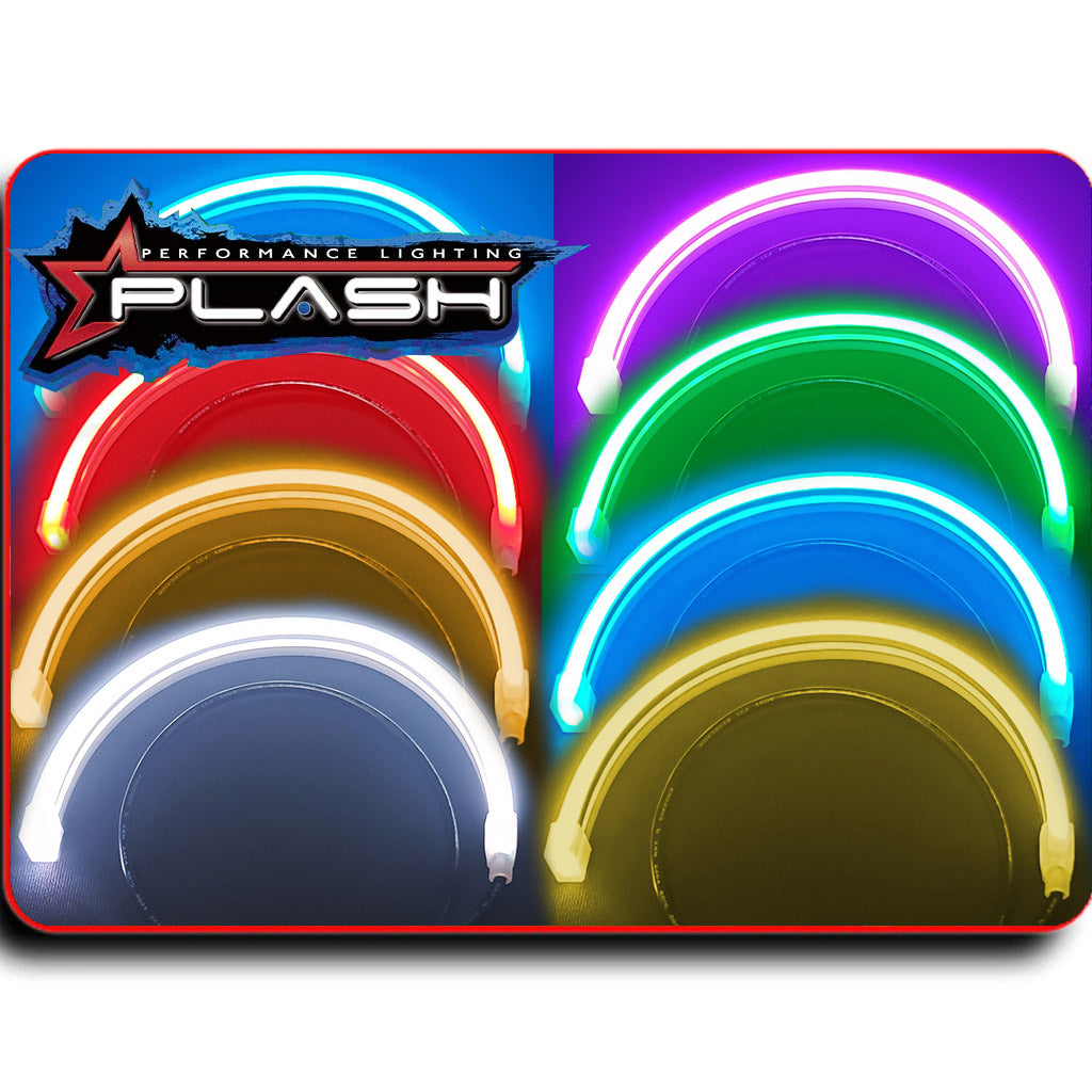 Plash - LED Neon Flex - 12V, RGB, 10 inch, 2.5W, 500lm, 3ft, IP67 (LG08S0612-RGB) — Quality Boat Parts
