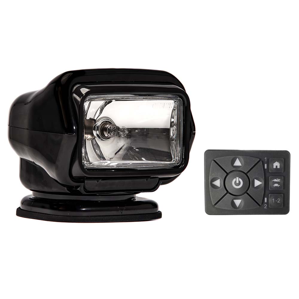 Golight - Stryker ST Series Spreader Light - Permanent Mount, 12V, With Hard Wired Dash Mount Remote — Quality Boat Parts