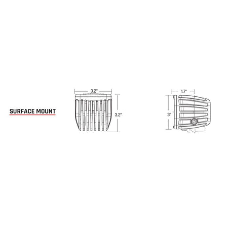 RIGID Industries - Radiance Pod - White Backlight — Quality Boat Parts