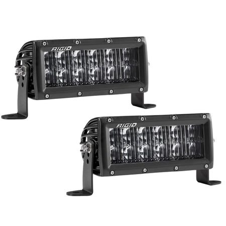 RIGID Industries - SAE Compliant E-Series 6" Light Bar - Pair - Black — Quality Boat Parts