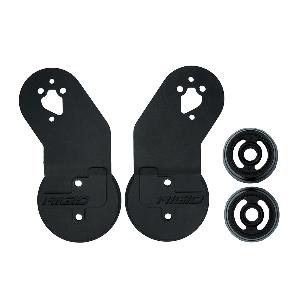 RIGID Industries - 2007-2018 Jeep Wrangler JK Reflect Door Mount - Black — Quality Boat Parts