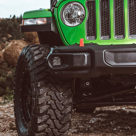 RIGID Industries - 2018 Jeep Wrangler JL Fog Mount f/2 D-Series Lights — Quality Boat Parts