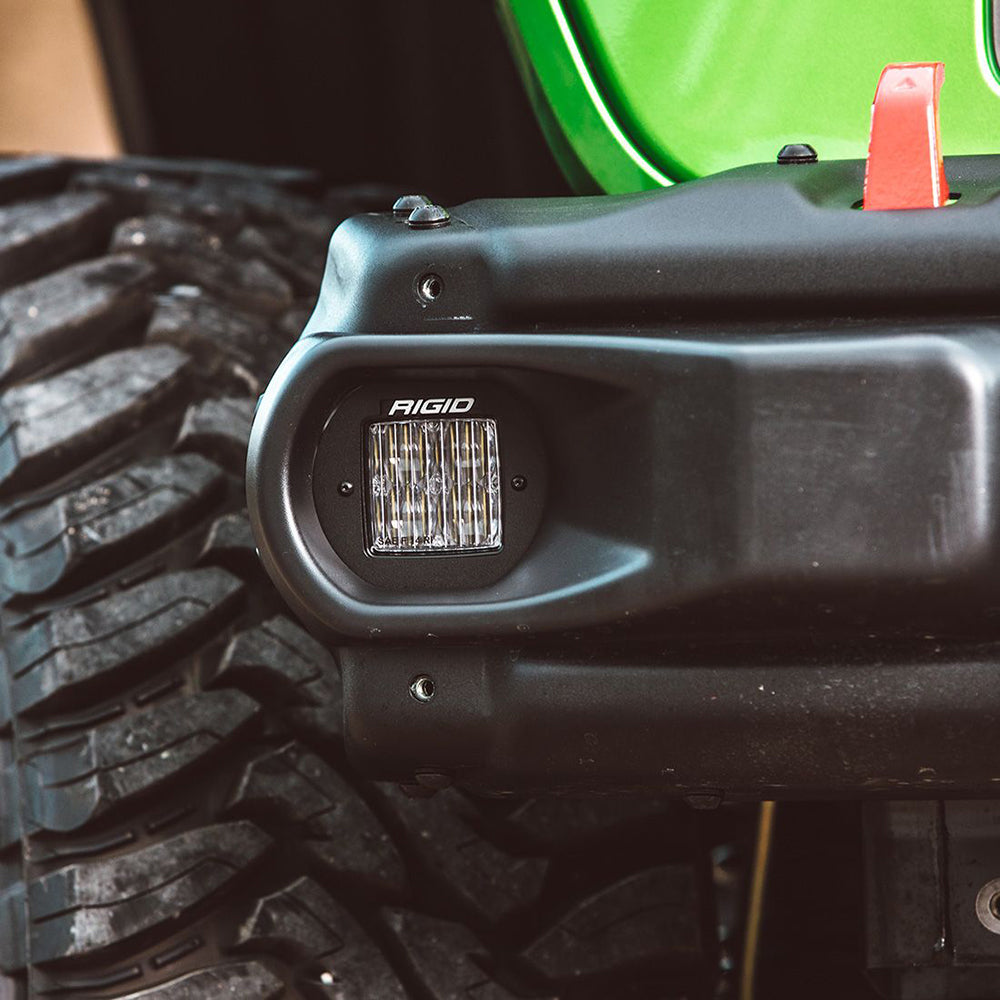 RIGID Industries - 2018 Jeep Wrangler JL Fog Mount f/2 D-Series Lights — Quality Boat Parts