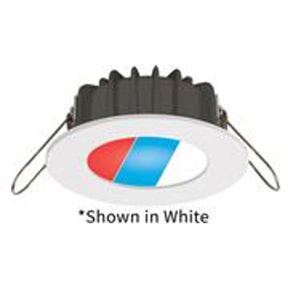Imtra - Model V - 5.0W, White Finish, Red/Blue/Cool White, 10-40V, 183lm, 5500K — Quality Boat Parts