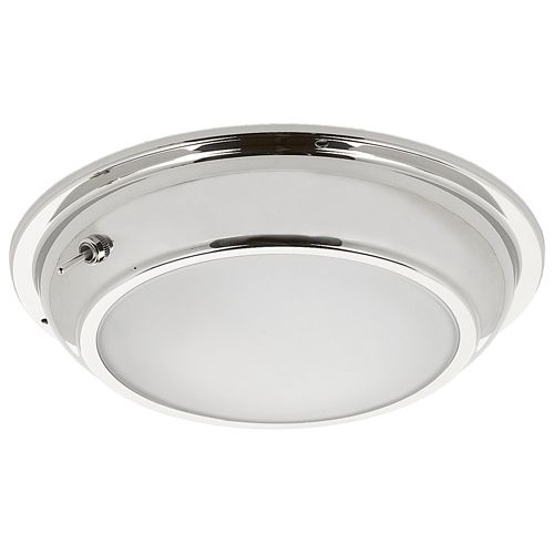 Imtra - G166 PowerLED Downlight - Polished Stainless Steel, 10-40V, Warm White — Quality Boat Parts