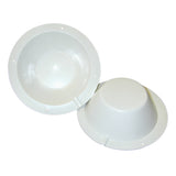Poly-Planar - SBC Speaker Back Cover - White — Quality Boat Parts