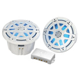 Poly-Planar - MA-OC Blue LED Speaker - IPX6, Blue LED — Quality Boat Parts