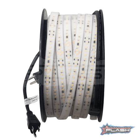 Plash - Harsh Environment LED Strip Light - 110V, IP68, Cool White, 96ft (FLS-110V-CW-96FT) — Quality Boat Parts