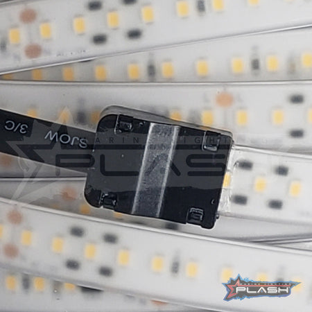 Plash - Harsh Environment LED Strip Light - 110V, IP68, Cool White, 96ft (FLS-110V-CW-96FT) — Quality Boat Parts