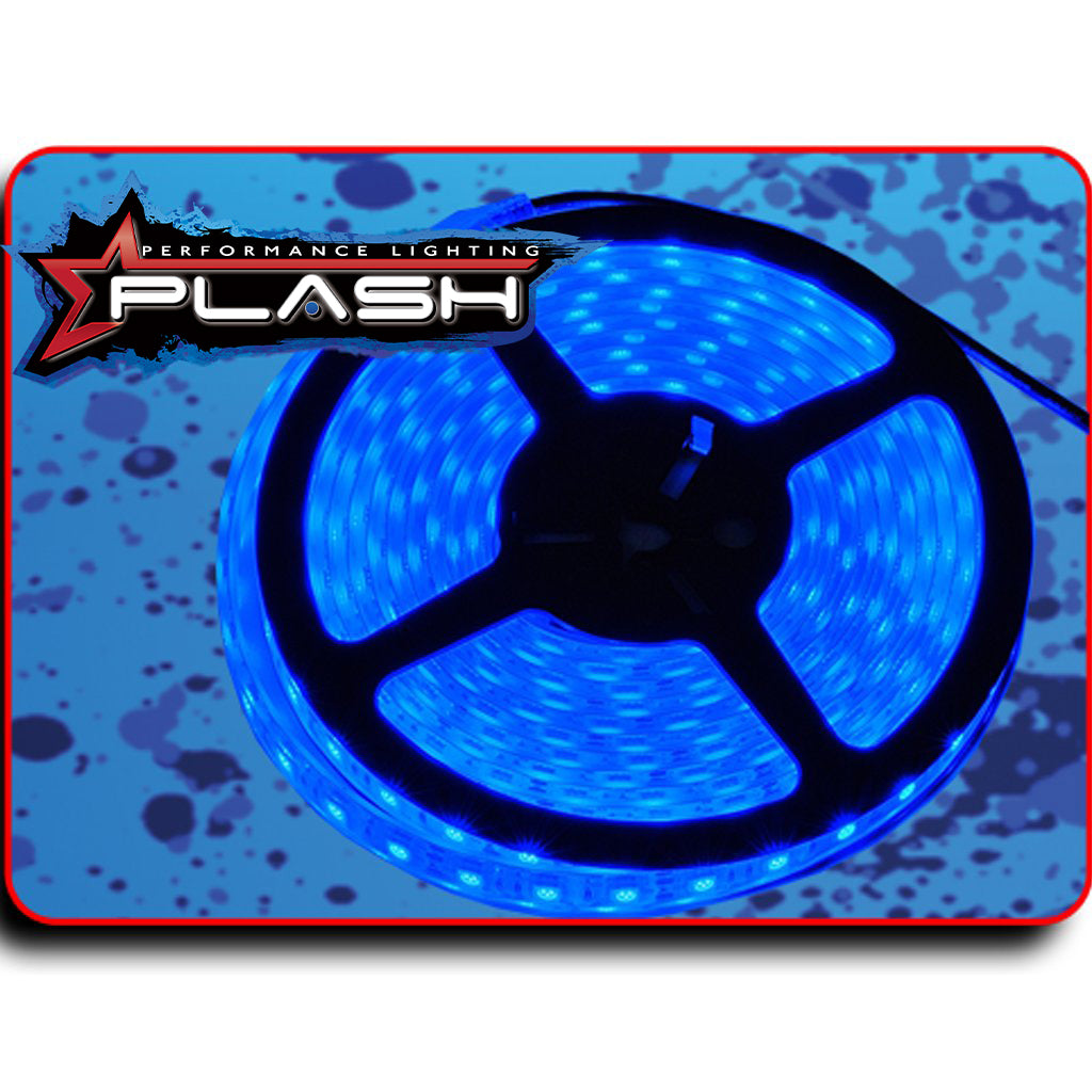 Plash - Waterproof Flexible Light Strip - IP68, 12V, Blue, 2ft (FLS-BL-68-2FT) — Quality Boat Parts