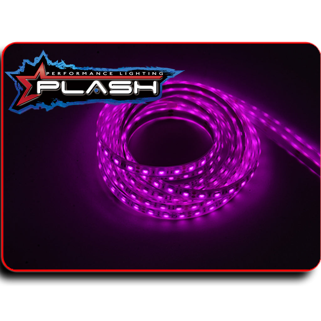 Plash - Waterproof Flexible Light Strip - IP68, 12V, Black Light UV, 2ft (FLS-BLKUV-68-2FT) — Quality Boat Parts