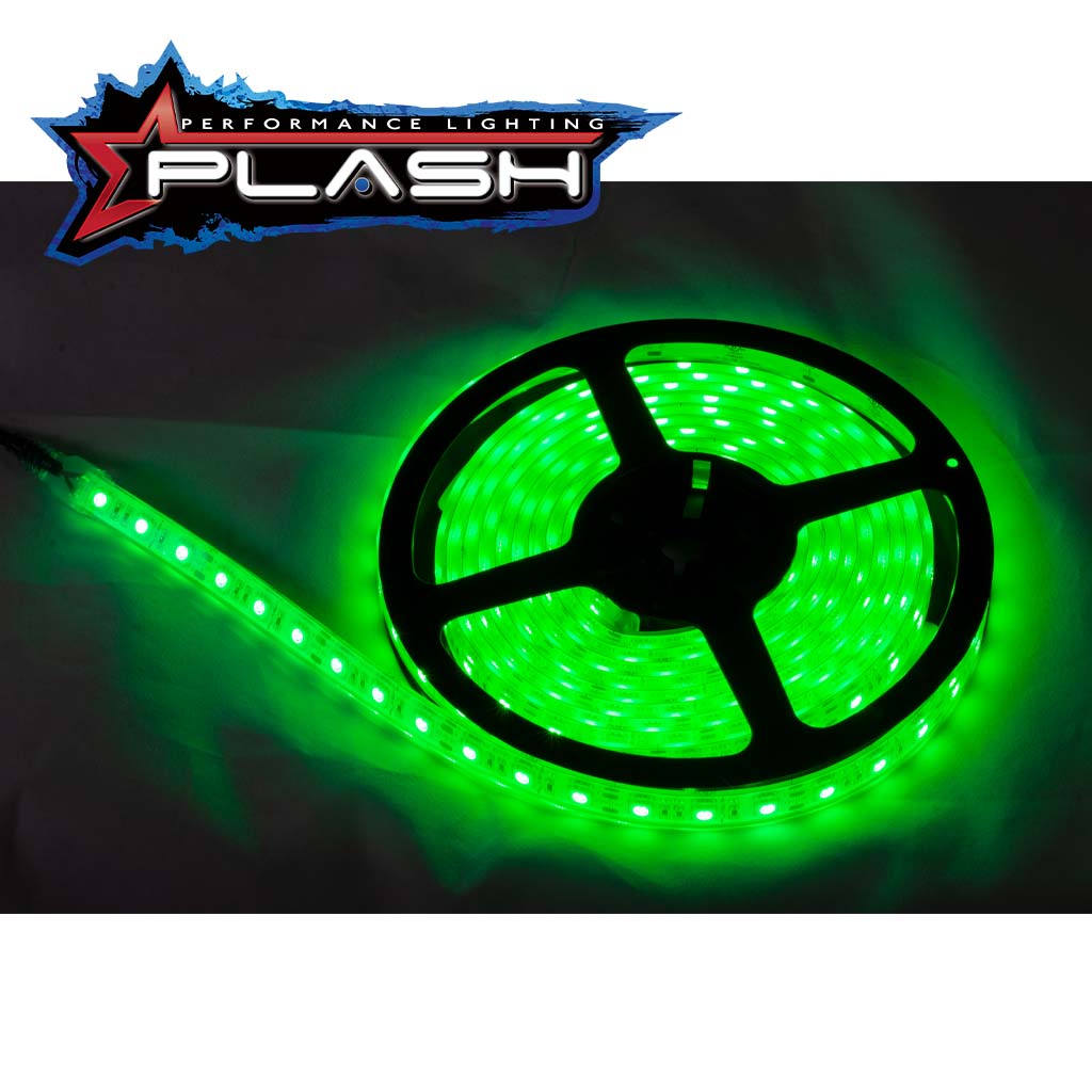 Plash - Waterproof Flexible Light Strip - IP68, 12V, Green, 2ft (FLS-GR-68-2FT) — Quality Boat Parts