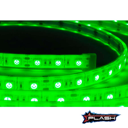 Plash - Waterproof Flexible Light Strip - IP68, 12V, Green, 2ft (FLS-GR-68-2FT) — Quality Boat Parts