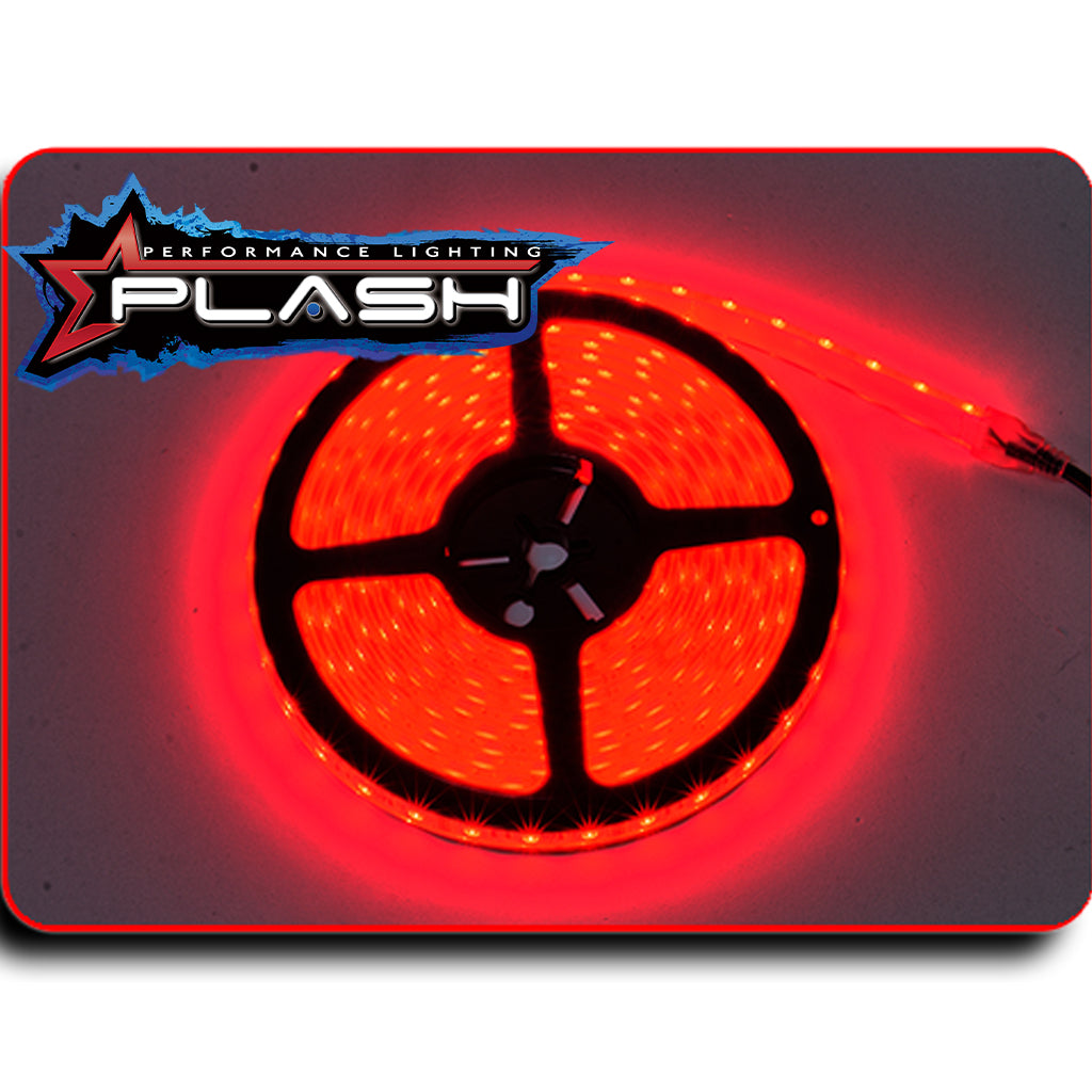 Plash - Waterproof Flexible Light Strip - IP68, 12V, Red, 2ft (FLS-RD-68-2FT) — Quality Boat Parts