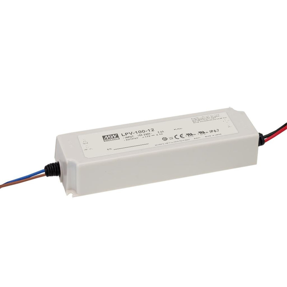 Mean Well - LED Driver - 24V, 4.2A, 100W, IP67 — Quality Boat Parts