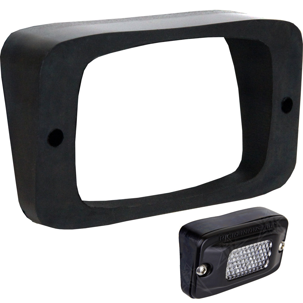 RIGID Industries - SR-M Series Angled Flush Mount - Up/Down — Quality Boat Parts