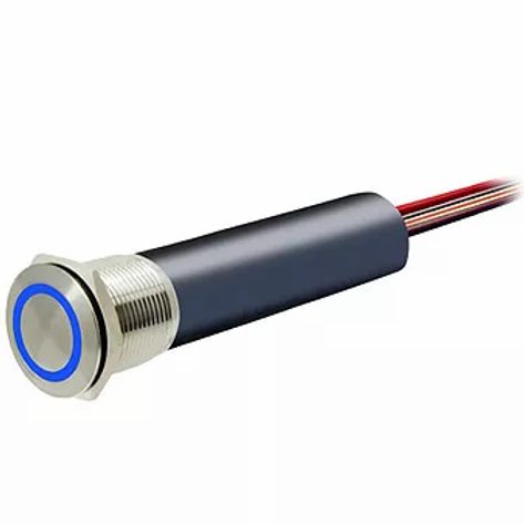BocaTech - Mini LED Navigation Power Switch - 12V (BTNAVLEDSW1) — Quality Boat Parts