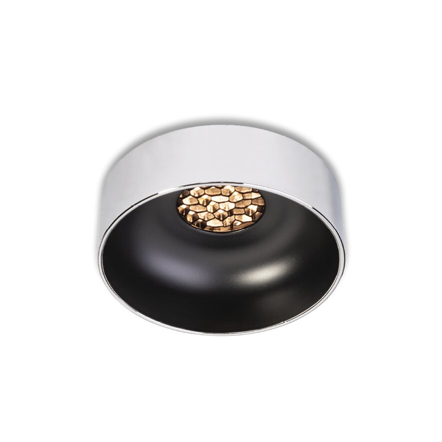 BCM - Prince 50 Round Downlight - 50mm Frame, Black, Warm White (BCM3476-50F3B-3) — Quality Boat Parts