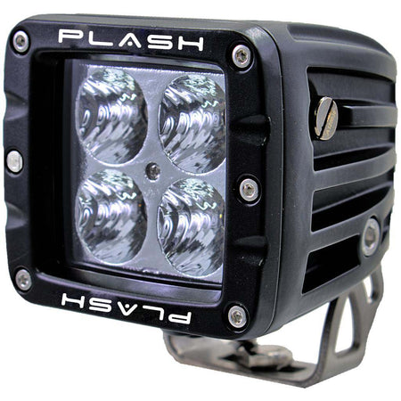 Plash - Cube Flood Light - 40W, 35°, 5200Lm, IP69K, 9-36V, 6000K, Cool White (40-FL) — Quality Boat Parts