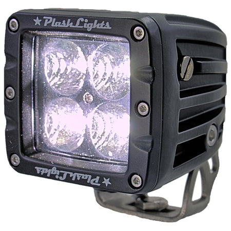 Plash - Cube Flood Light - 40W, 35°, 5200Lm, IP69K, 9-36V, 6000K, Cool White (40-FL) — Quality Boat Parts