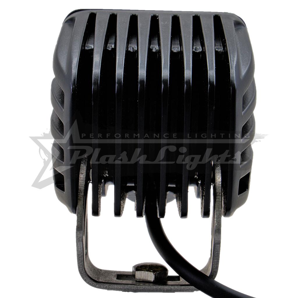Plash - Cube Flood Light - 40W, 35°, 5200Lm, IP69K, 9-36V, 6000K, Cool White (40-FL) — Quality Boat Parts