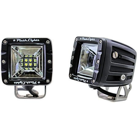 Plash - Cube Flood Light - 40W, 35°, 5200Lm, IP69K, 9-36V, 6000K, Cool White (40-FL) — Quality Boat Parts