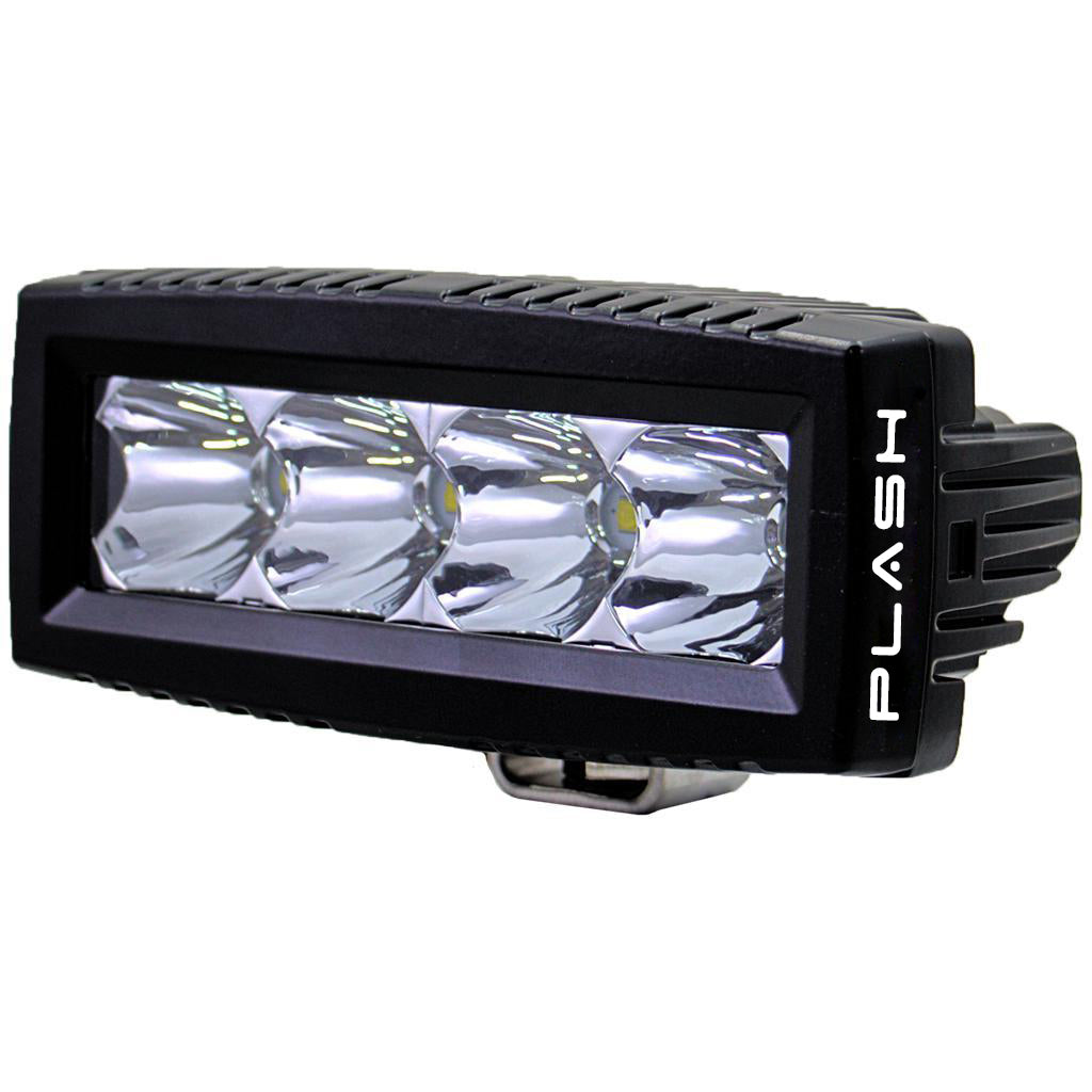 Plash - Low Profile LED Spotlight - 8° Spot, 40W, 9-36V, 3.2A, IP69K (40-LP-SP) — Quality Boat Parts