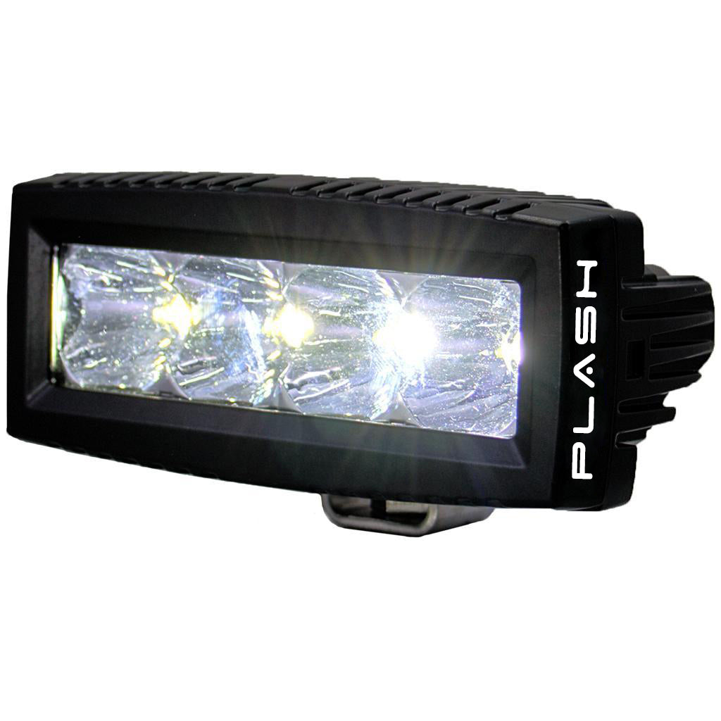 Plash - Low Profile LED Spotlight - 8° Spot, 40W, 9-36V, 3.2A, IP69K (40-LP-SP) — Quality Boat Parts