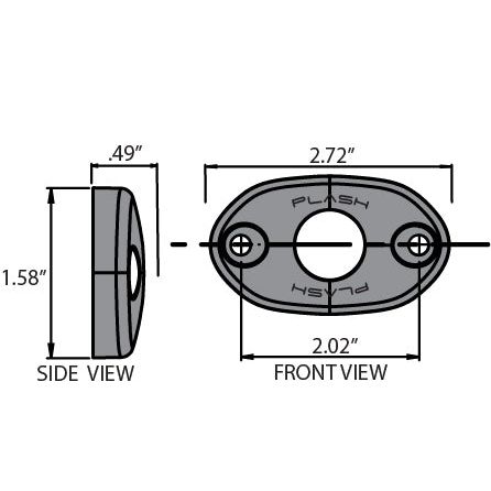 Plash - CORPUS LED Deck Light - 9W, 1240lm, IP68, 9-24V — Quality Boat Parts