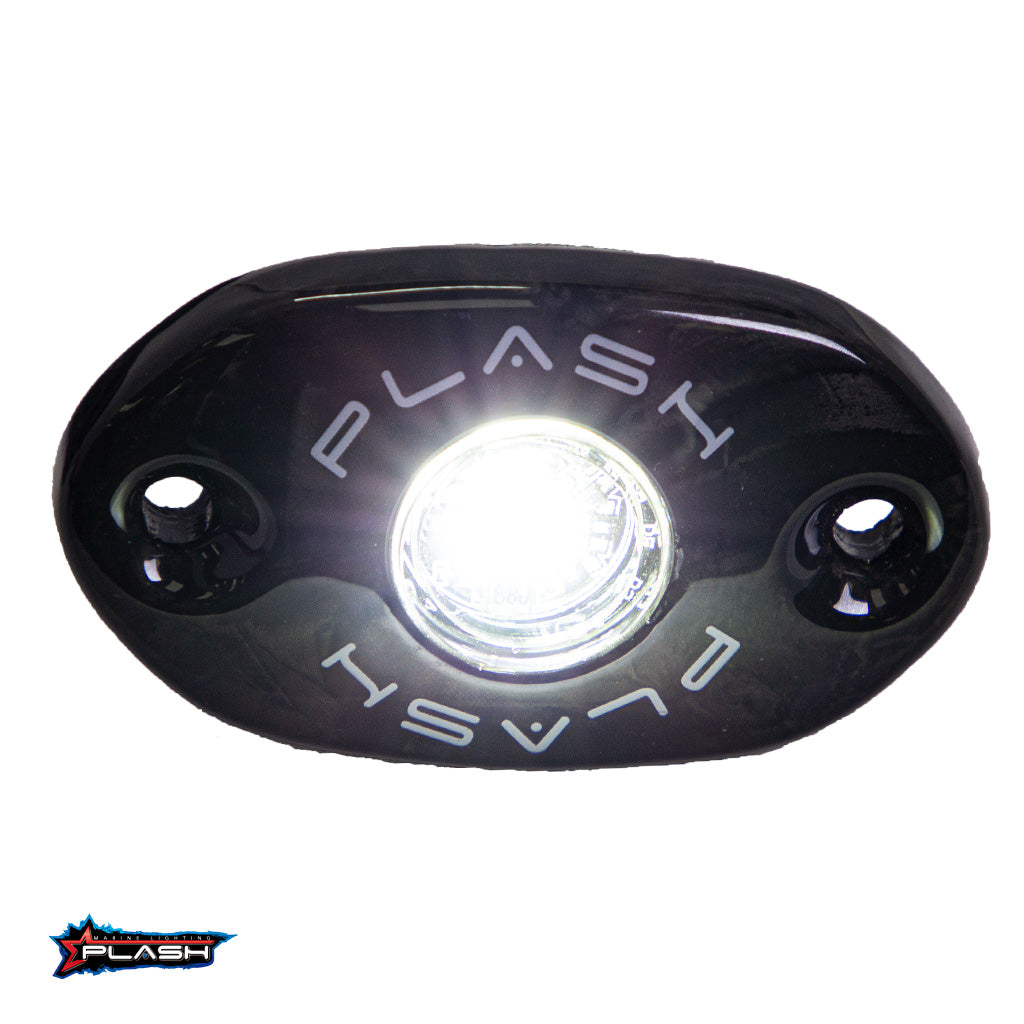 Plash - LED Deck Light - Black, 9W, 9-24V, IP68 — Quality Boat Parts